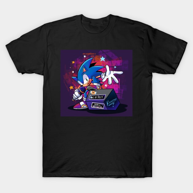 sonic rock T-Shirt by Klaudiapasqui 96